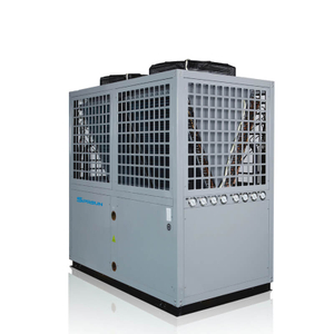 42KW 55KW 80℃ Industrieller EVI-Hochtemperatur-Luftquellen-Wärmepumpen-Warmwasserbereiter 
